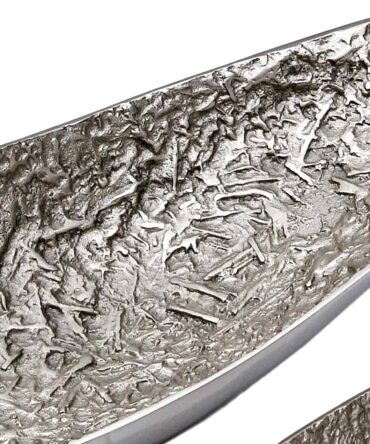 Set de 2 plateaux Nickel