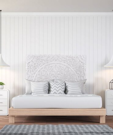 Tête de lit Flora 140cm Bois Blanc