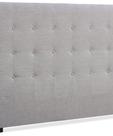 Tête de lit Luxor 140cm Tissu Beige