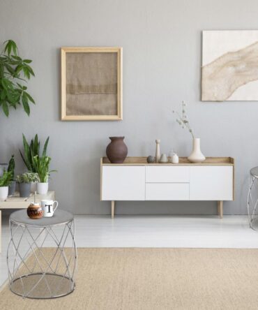 Set de 3 tabourets Nickel