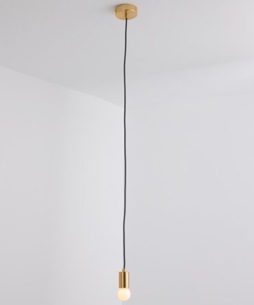 Suspension Métal Or