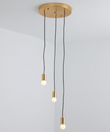 Suspension Métal Or