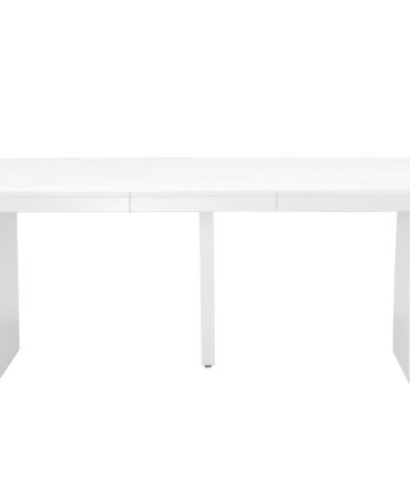 Table ovale extensible Eliza Blanc