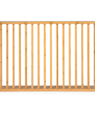 Tête de lit basse à barreaux spéciale futon L160cm Bambou