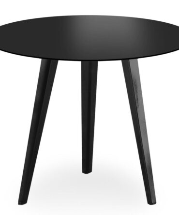 Table d'appoint ronde 45cm Bipolart Métal Noir