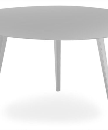 Table basse ronde 90cm Bipolart Métal Argent